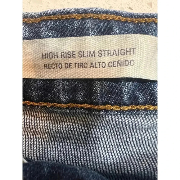 UNIVERSAL THREADS high rise slim straight womens size 12 - Picture 6 of 7